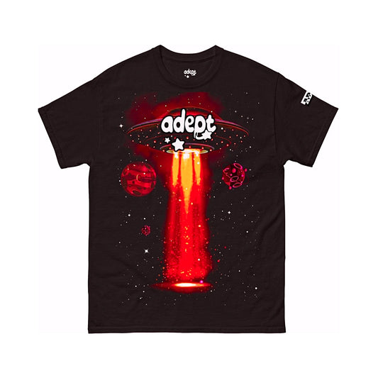 ADEPT SPACE PRINT GRAPHIC TEE (RED) 🛸